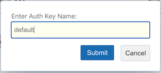 Add Auth Key 2